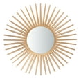 thumbnail image 2 of Safavieh Zyla 36 in. Radiant Lines Round Sunburst Mirror, Gold, 2 of 4