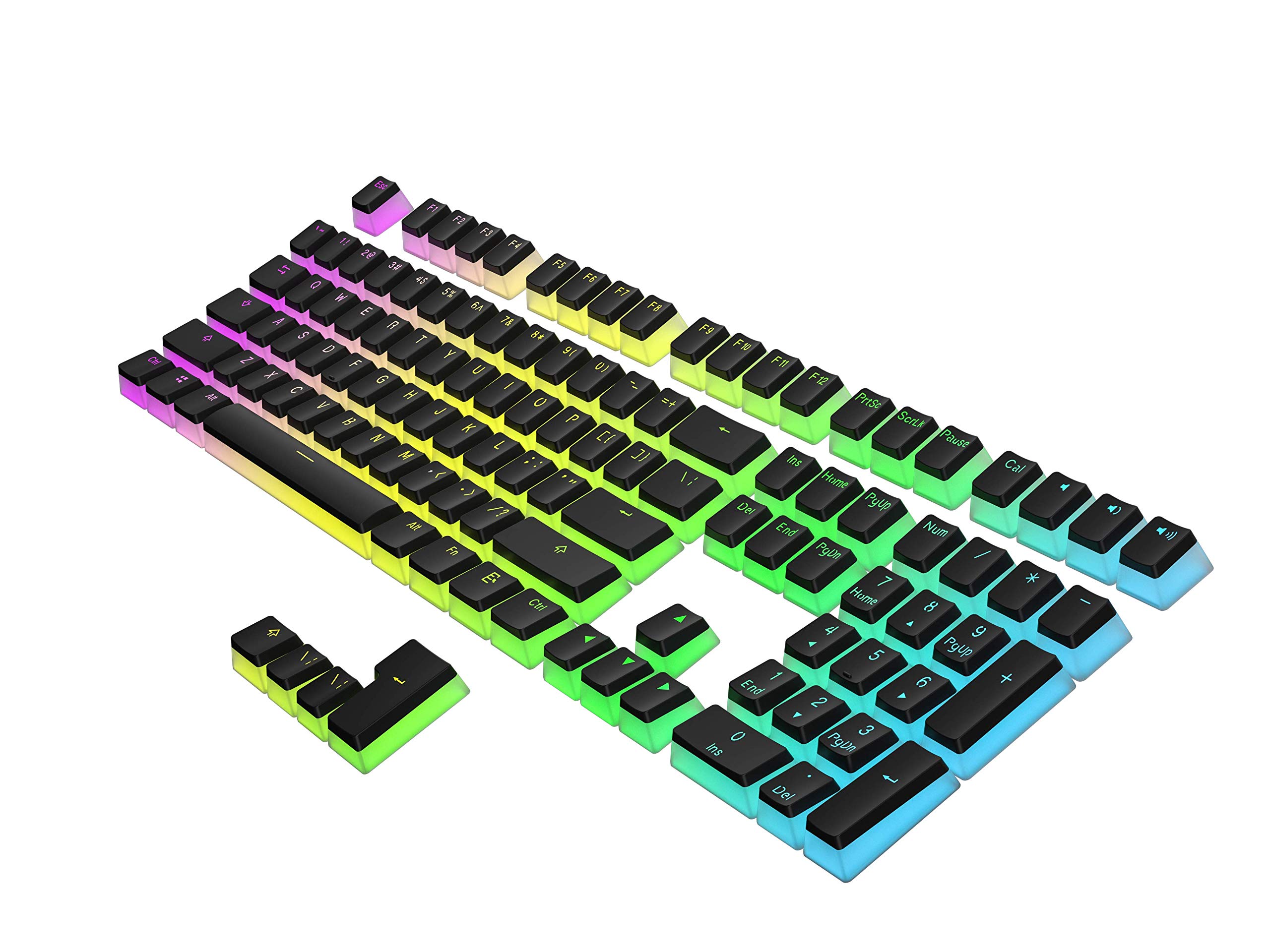 HK Gaming Pudding Keycaps Set - Thumbnail 5