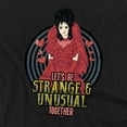 thumbnail image 2 of Beetlejuice Valentine Unusual Together Unisex Adult Crewneck Sweatshirt, Black, X-Large, 2 of 5