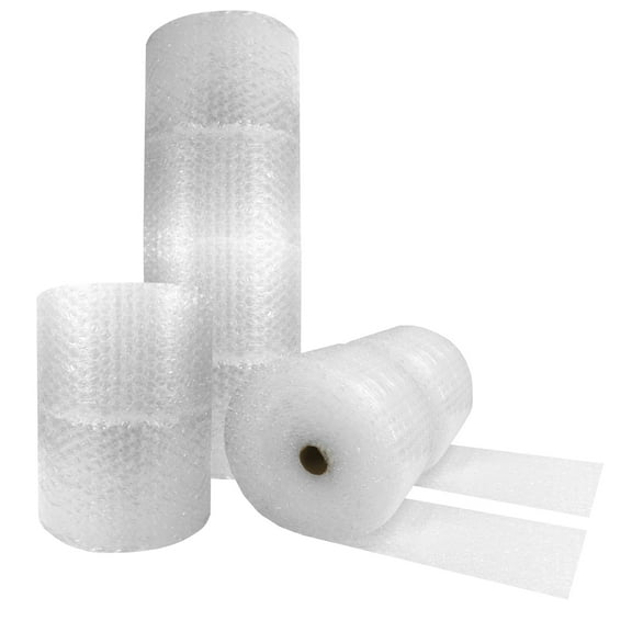 UOFFICE Medium Bubble 800 ft x 12" wide - Medium Bubbles 5/16" Wrap Packaging