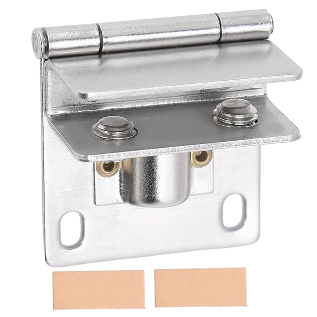 Abrazadera Para Puerta De Vidrio, Bisagra Para Puerta De Vidrio, Gabinete De Vino Duradero De Acero Inoxidable Vitrina Para Puerta De Gabinete Puerta De Gabinete De Vidrio EOTVIA Glass Door Hinge