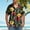 01 Multicolor12, variant on Awdenio Golf Shirts for Men Short Sleeve Floral Tropical Aloha Shirt Casual Summer Button Down Holiday Beach Shirt with Pocket
