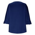 thumbnail image 4 of Women Casual Oversized Sexy Lips Print Off Shoulder T-Shirt, 4 of 6