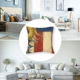thumbnail image 5 of Decorative Throw Pillow Set of 2, Star Stripes Cushion Case Decor, n Fall Farmhouse Home Decoration, 5 of 7