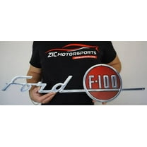 1955 Ford F-100 Flat Steel Sign Wall art