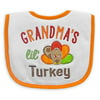 Neat Solutions "Grandma's Lil' Turkey" Bib in White