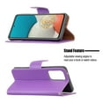thumbnail image 4 of Allytech Galaxy A53 5G Wallet Case, Galaxy A53 5G Case, PU Leather Folding Stand Shockproof Hand Strap Flip Cover TPU Inner Cards Holder Wallet Case Cover for Samsung Galaxy A53 5G, Violet, 4 of 5