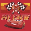 thumbnail image 2 of Men's Cars Pit Crew Team Graphic Tee Red Heather Large, 2 of 5
