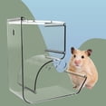 thumbnail image 4 of Food Container for Squirrels Seed Dispenser Cage Indoor Hamster Hedgehogs, 4 of 10