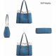 thumbnail image 4 of Tote Bag for Women Large Canvas Shoulder Purse for Travel Work Handbag Multi Pockets, 4 of 4