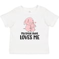 thumbnail image 3 of Inktastic Pink Piggies My Great Aunt Loves Me Boys or Girls Baby T-Shirt, 3 of 5