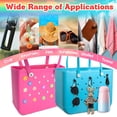 thumbnail image 7 of 23Pcs Flower Pearl Charms - Compatible with Bogg Bag & Simply Southern Totes, Decoration Charms for All Models, with Insert Carabiner & Key Chain Hook, 7 of 7