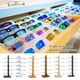 thumbnail image 5 of Estante para gafas de sol Advancent tablero de densidad color roble dorado, 5 of 6