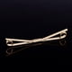 thumbnail image 3 of Collar para hombre Hugo Pin Clip Broche Bar Flaco Chic Fiesta Joyería Oro plata, 3 of 8