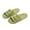 Green, variant on Shower Shoes for Men Thick Soled EVA Quick Drying Lightweight Non Slip Open-toe Breathable Bathroom Slippers Gray-A