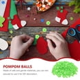 thumbnail image 3 of NUOLUX 2000Ud Bolas Pom Pom Para Decorar Ropa Y Accesorios DIY Con Materiales Suaves Y Seguros, 3 of 5