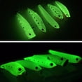 thumbnail image 3 of CEORPER 5Pcs Artificial Hard Baits Crankbait Glows in Dark Fishing Spinner Fishing Lures, 3 of 11