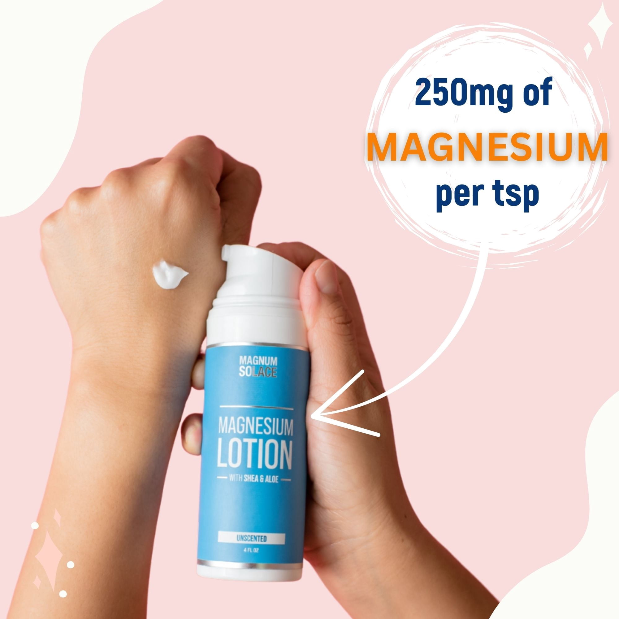 Magnesium Lotion with Aloe Vera, Shea Butter, and Coconut Oil – Hydrating & Soothing