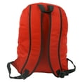 thumbnail image 3 of K-Cliffs Unisex Classic 16" School Backpack Red,Kids-Adult, Polyester, 3 of 4