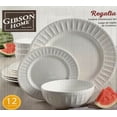 thumbnail image 1 of Gibson Home Hyprion or Regalia Ceramic Dinnerware Set, Regalia, 1 of 3