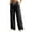 *Black, variant on VBVC Women's Corduroy Drawstring Sweatpants , Baggy Ribbed Lounge Trousers For Women , Ladies' Wide Leg Casual Pants with Pockets, Black , S-3XL