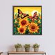 thumbnail image 4 of Pintura de diamante 5D DIY taladro redondo completo mariposa girasol arte artesanal (K593) Hugtrwg Para estrenar, 4 of 9