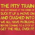 thumbnail image 3 of CafePress - The Pity Train Dark T Shirt - Men's Classic Graphic Cotton T-Shirt, 3 of 4