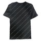 thumbnail image 2 of Skechers Mens Logo Print Graphic T-Shirt blackgreen XS, 2 of 2