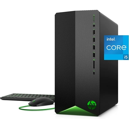HP Pavilion Gaming Desktop, Core i5, 8GB, 512GB SSD, Black, TG01-2040