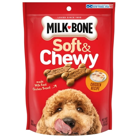 UPC: 0079100902125 | Milk-Bone Soft and Chewy Dog Treats  Chicken Recipe With Chicken Breast  5.6-Ounce Bag