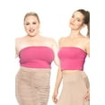 thumbnail image 2 of Women's Plus Size Crop Tube Top | X-Large - 5XL, 2 of 6