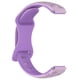 thumbnail image 3 of For Xiaomi Smart Band 9 8 Embossed Silicone Dual Color Strap Replacement Wristband - Black Pink, 3 of 5
