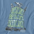thumbnail image 2 of Beetlejuice Headstone Name Women's T Shirt,Carolina Blue, Large, 2 of 6