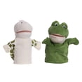 thumbnail image 4 of Tachiuwa Peluches d'Animaux de Zoo Jouets Éducatifs pour Jeu de Rôle Spectacle 2+ Ans Grenouille Tortue, 4 of 9