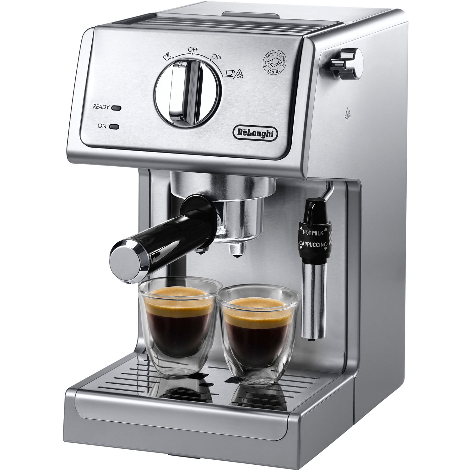 Toeval Pamflet Voorzitter De'Longhi Ecp3630 15 Bar Espresso and Cappuccino Machine with Adjustable  Advanced Cappuccino System - Walmart.com