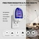 thumbnail image 2 of Lámpara antimosquitos, Lámpara repelente de mosquitos - Lámpara UV, Mata insectos eléctrico, Destructor de moscas, Repelente de mosquitos para interiores, Trampa eficaz para moscas (4 paquetes) Sincero Electrónica, 2 of 5