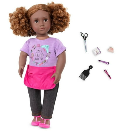 Our Generation Ashanti 18"  Hair Stylist Doll