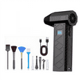 thumbnail image 2 of Potente Ventilador Turbo de Alta Velocidad de 130000 RPM, Kit de Soplador de Aire Eléctrico de 4 Velocidades Ajustables para Lente de Teclado de Computadora de Automóvil A, 2 of 5