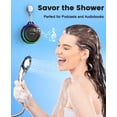 thumbnail image 4 of Altavoz de ducha Bluetooth Kunodi IPX7 resistente al agua con luces, 4 of 6