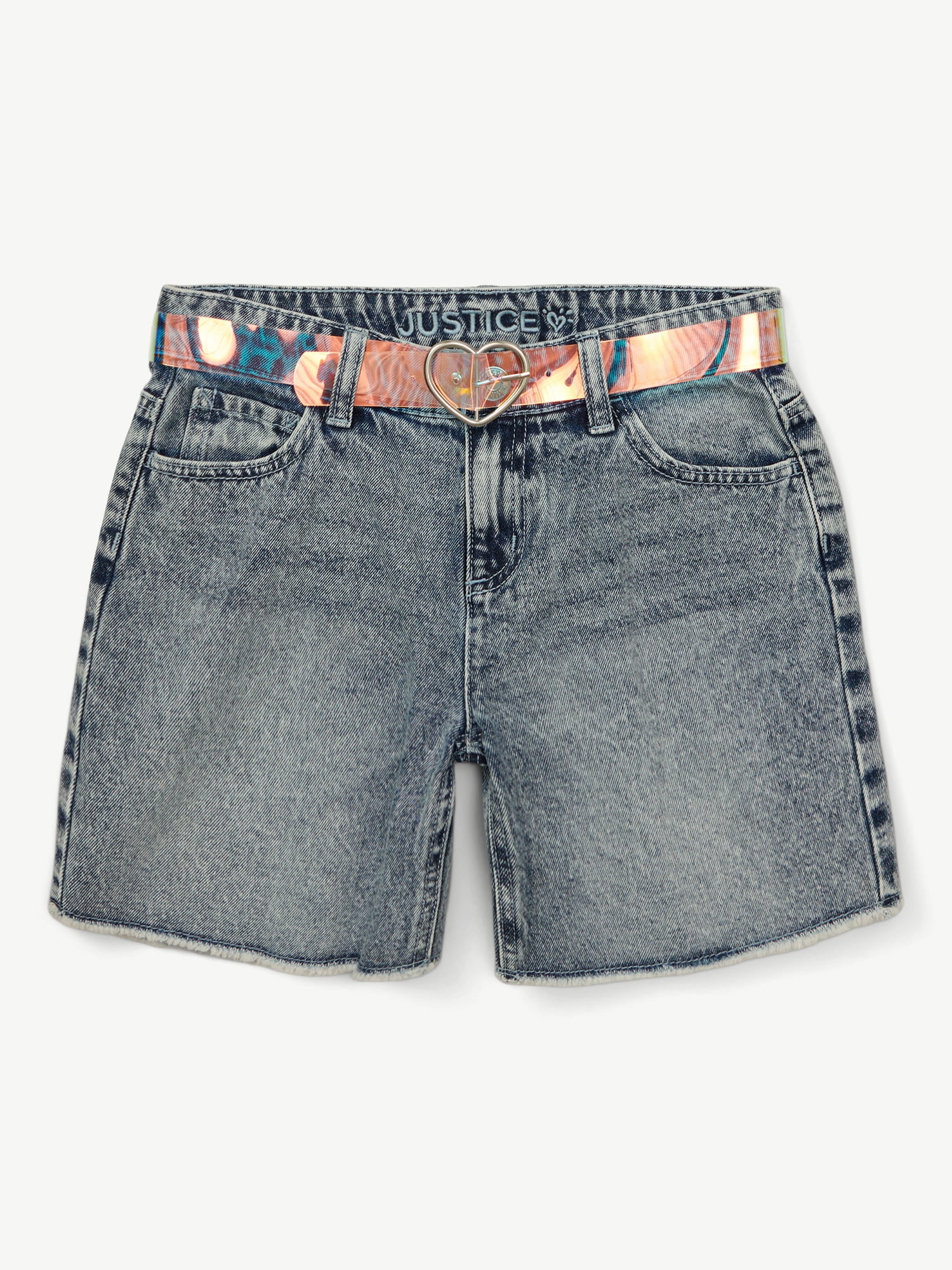 Justice Girls Longer Length Short, Sizes 6-18