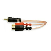 db Link XLY2FZ X-Series RCA Y Adapter 2 Female To 1 Male
