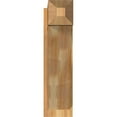 thumbnail image 2 of Ekena Millwork 8"W x 30"D x 30"H Traditional Rough Sawn Craftsman Outlooker, Western Red Cedar, 2 of 4
