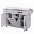 thumbnail image 3 of Spacious Kitchen Cabinet featuring Two Drawers & Removable Shelves - Can Store Clothes & Kitchen Waste, 3 of 26