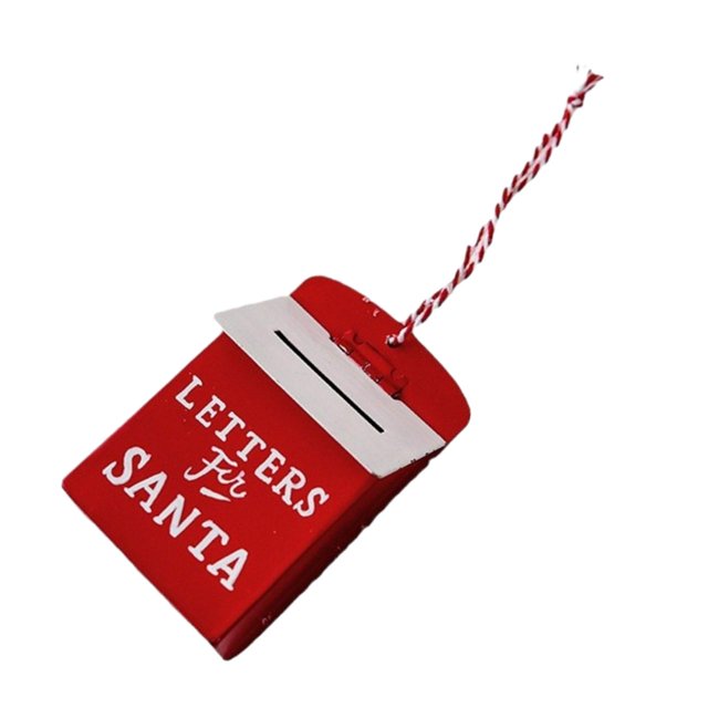GUOOL Christmas Tree Hanging Decoration Christmas Tree Ornament for Indoor Holiday Mailbox 8cmx5.2cm
