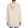 thumbnail image 4 of No Boundaries Juniors' Pullover Tunic Hoodie, 4 of 5