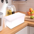thumbnail image 7 of Taicans Large Clear Plastic Refrigerator Storage Box,11.6x4.9x5.9 Inch Vegetable Fruit Sorting Container with Lid,Stackable Fridge Drawer Organizer for Kitchen Pantry,Fresh Box with Handle, 7 of 7
