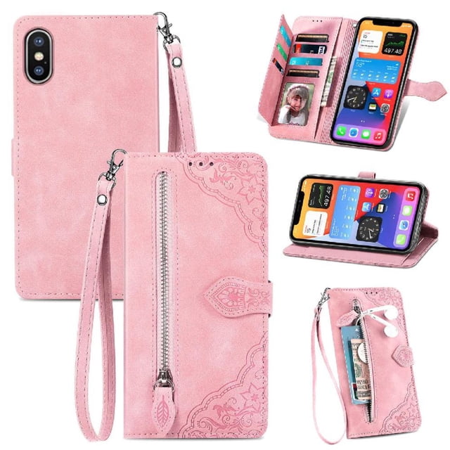 Funda billetera anti-golpes para GANGXUN iPhone XSMax , ideal para día a día y trabajo