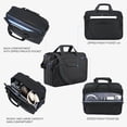 thumbnail image 4 of KROSER Large 17.3" Laptop Messenger Carrying Bag, Black, 4 of 9
