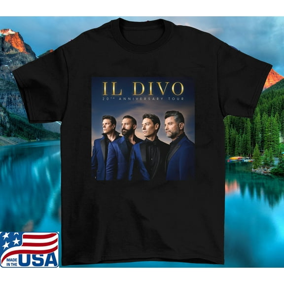 IL Divo Band 20th Anniversary Tour US T Shirt Full Size S-5XL SO730