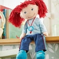 thumbnail image 2 of HABA Dress Set Jeans - Denim Pants and Blue Shirt for HABA 12" Soft Dolls, 2 of 5